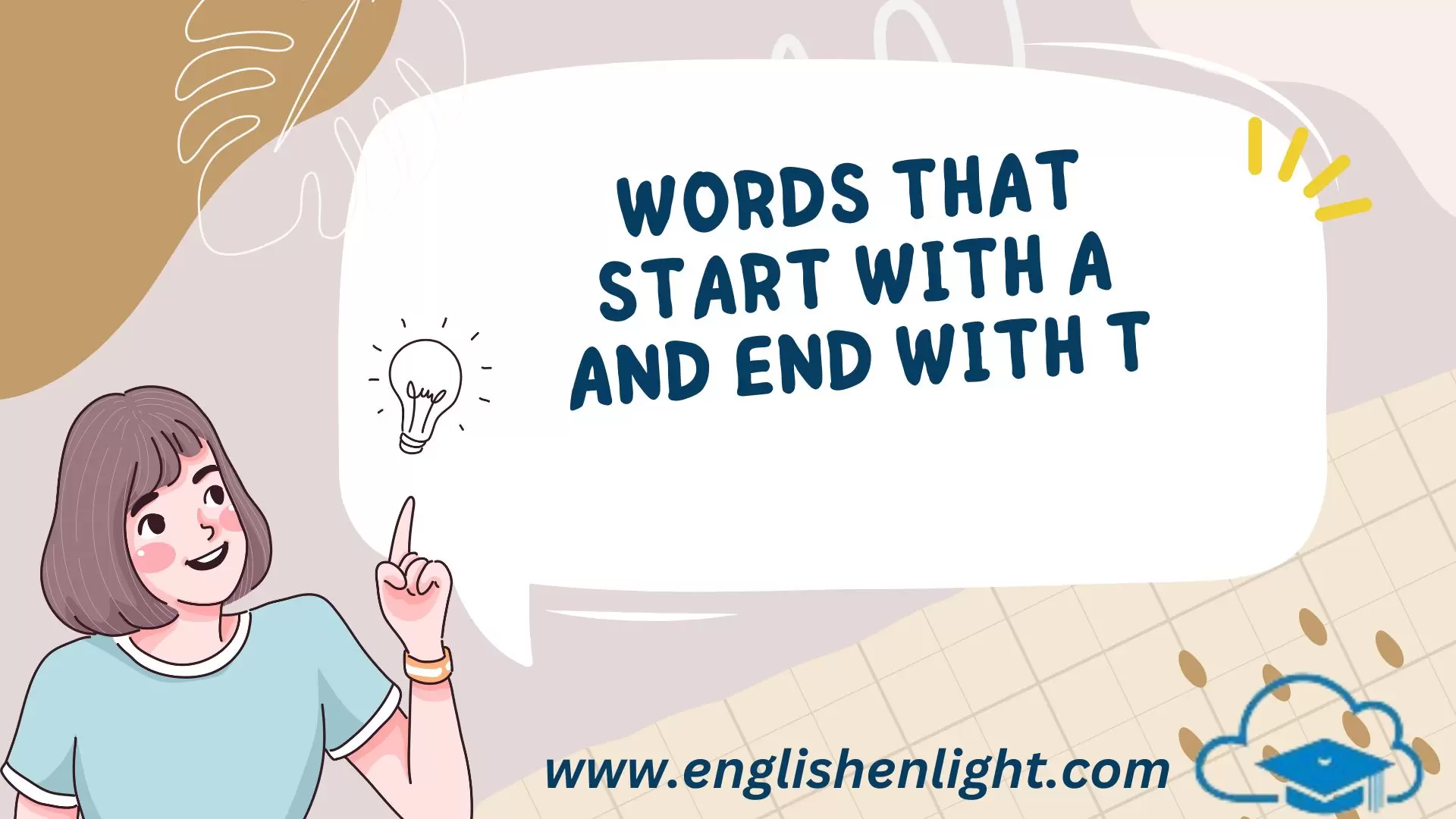 Words that start with A and end with T