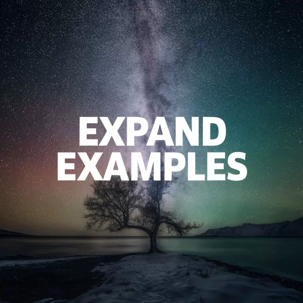 Expand examples: