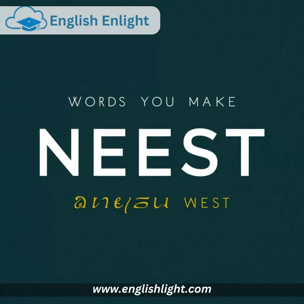 Words You Can Make with "Neest"