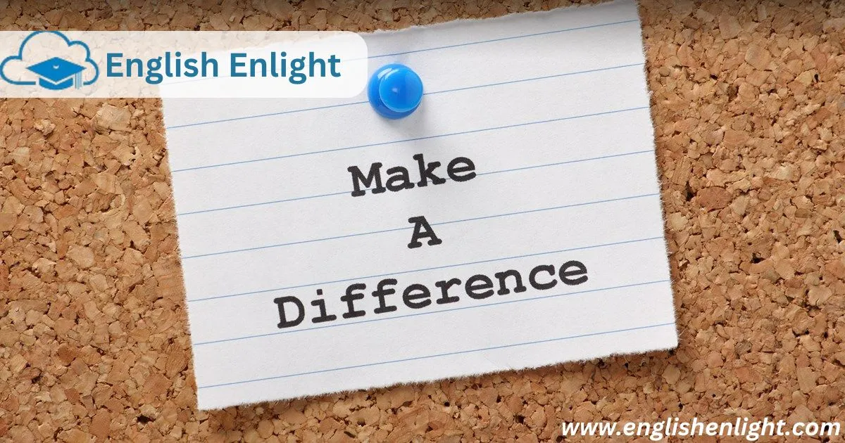 "Make a Difference"